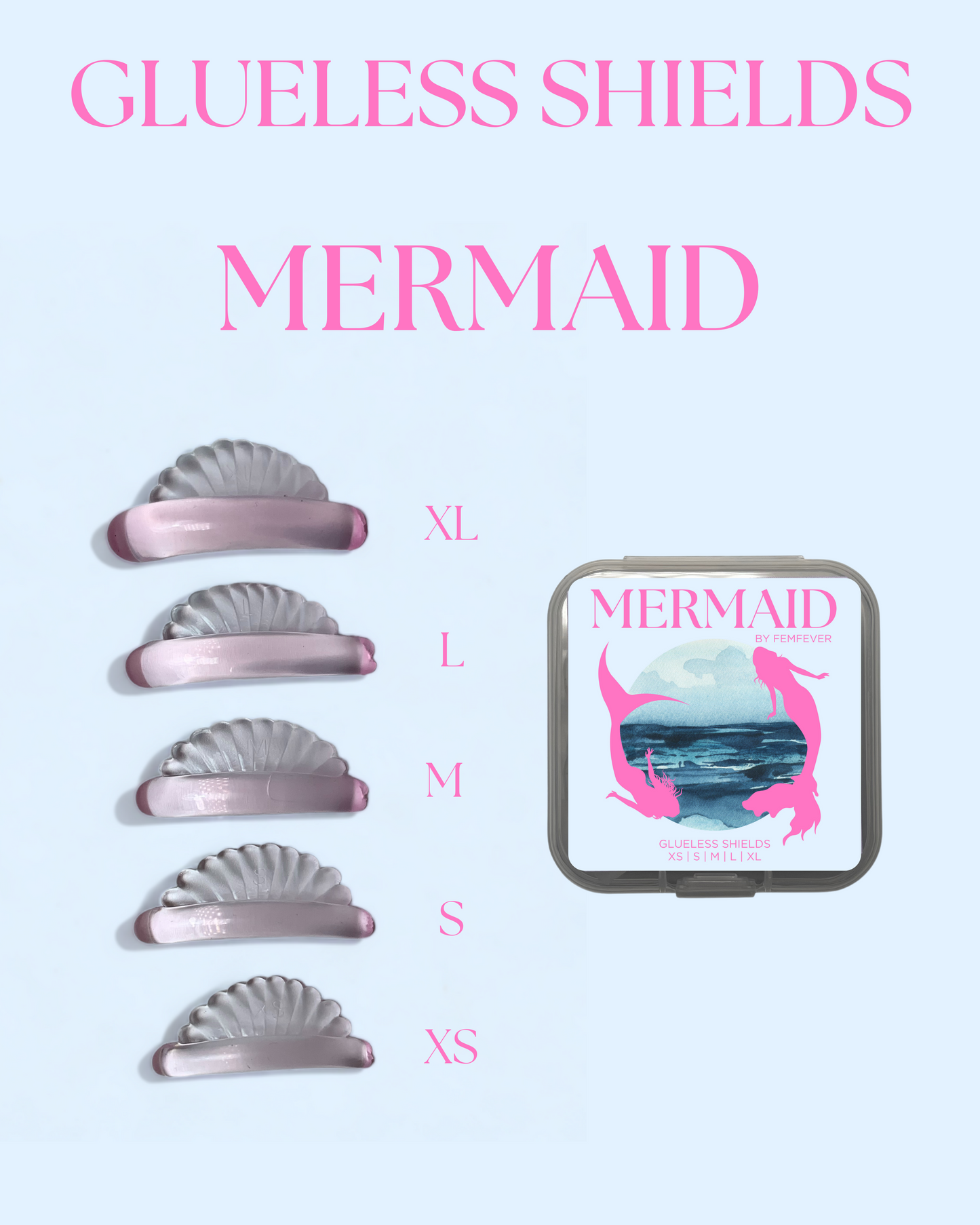 Mermaid Glueless Shields